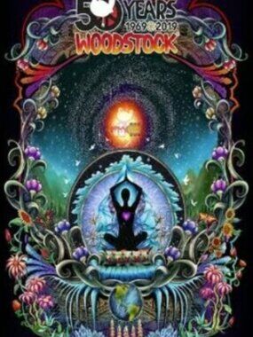 Woodstock We Are Stardust Tapestry by Mike DuBois ~ 30" x 45" ~ Brand New!
